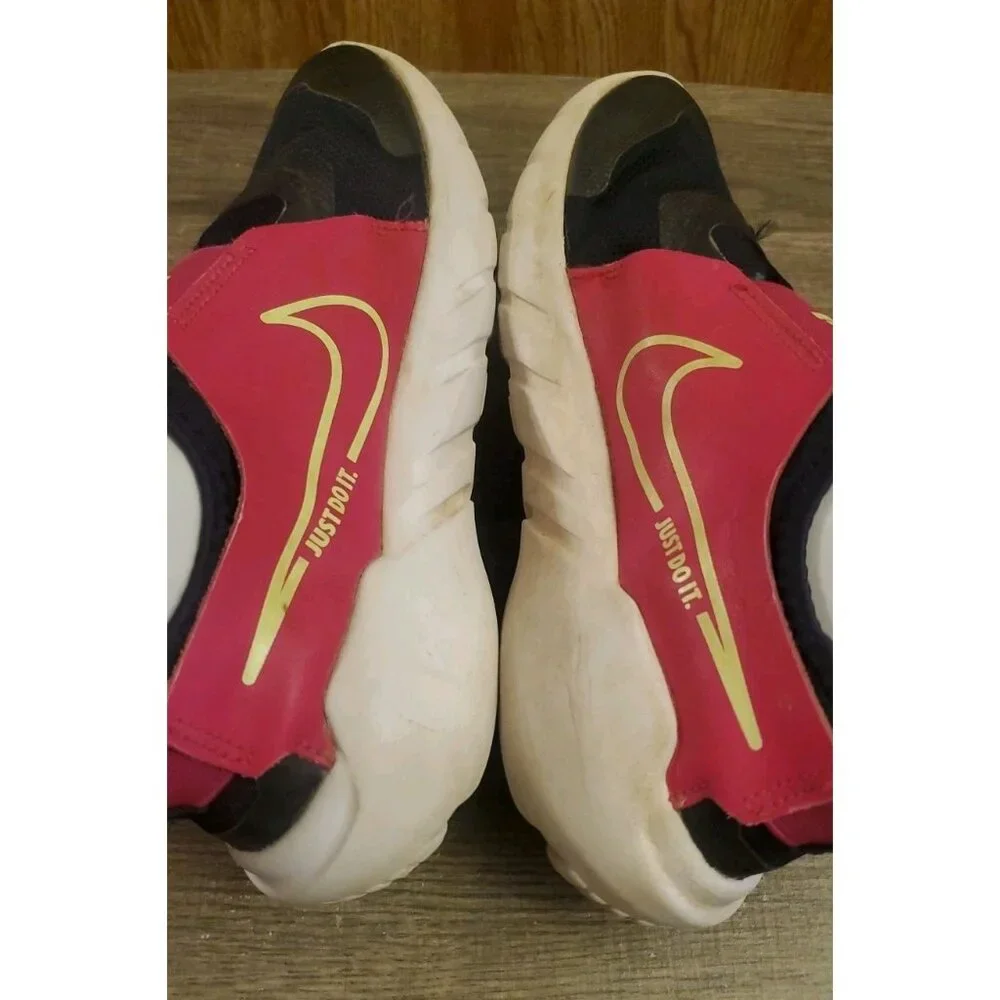 Nike Flex‎ Runner 2 Slip On Sneakers Youth Size 6Y Pink